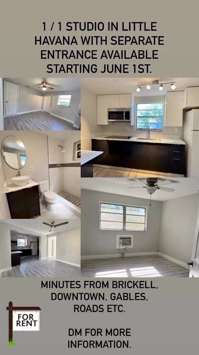 1141 SW 12th Ave, Unit REAR in Miami, FL - Foto de edificio - Building Photo