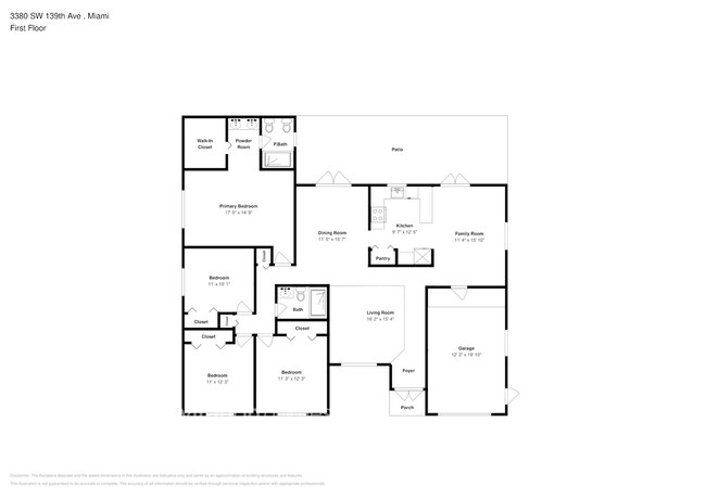 3380 SW 139th Ave in Miami, FL - Building Photo - Building Photo