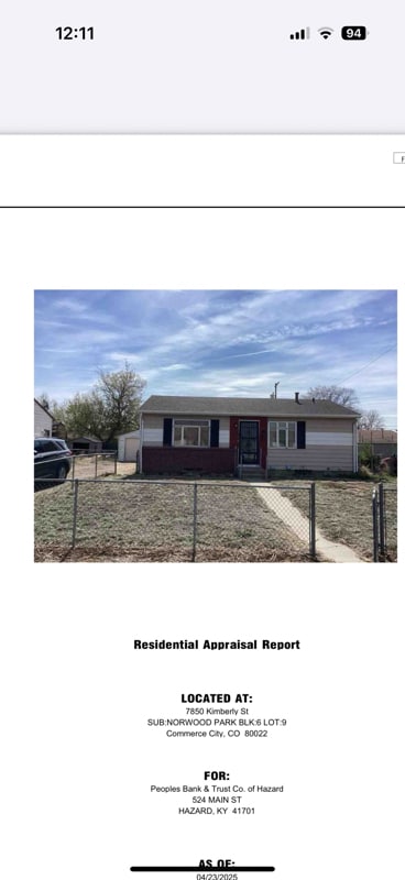 property at 7850 Kimberly St