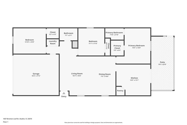 1037 Brenton Leaf Dr in Ruskin, FL - Building Photo - Building Photo