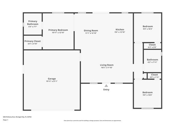 645 Hickory Ave in Orange City, FL - Building Photo - Building Photo