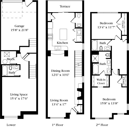 Cutters Ridge in Richmond, VA - Foto de edificio - Floor Plan