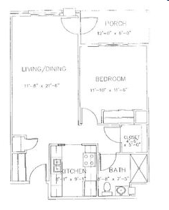 Sedgemeadow Senior Housing in Elkhorn, WI - Foto de edificio - Floor Plan