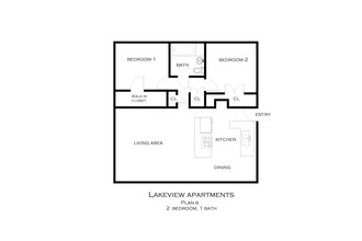 Lakeview Terrace in Pacoima, CA - Building Photo - Floor Plan