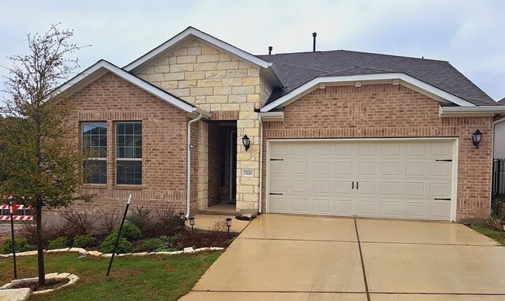 1221 Brasano Pl in Leander, TX - Foto de edificio