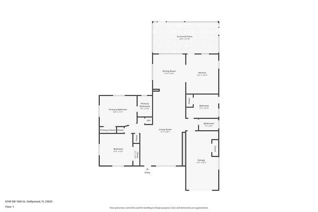 6740 SW 10th Ct in Pembroke Pines, FL - Foto de edificio - Building Photo