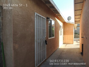 1049 46th St-Unit -1 in San Diego, CA - Building Photo - Building Photo