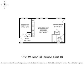 1651 W Jonquil Ter, Unit 16 in Chicago, IL - Building Photo - Building Photo