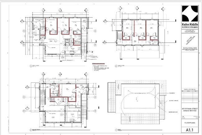 815 Main St, Unit 1 in Amherst, MA - Foto de edificio - Building Photo