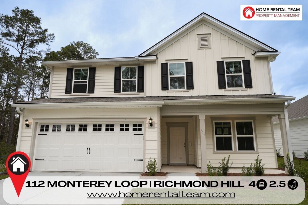 112 Monterey Loop in Richmond Hill, GA - Foto de edificio