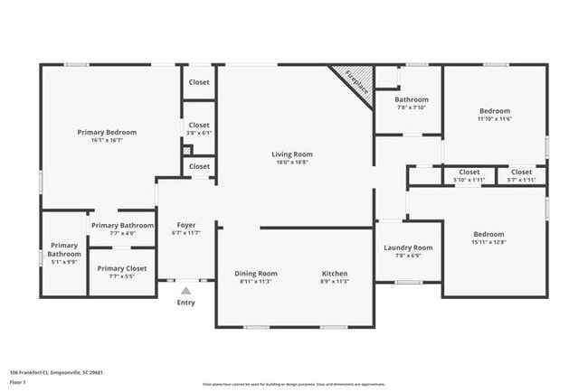 106 Frankfort Ct in Simpsonville, SC - Foto de edificio - Building Photo