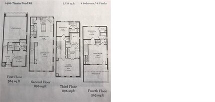 1406 Tinnin Ford Rd in Austin, TX - Foto de edificio - Building Photo