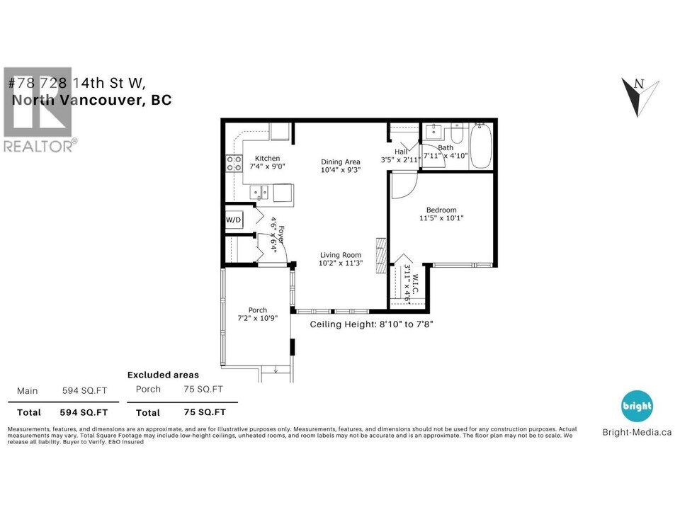 728 14th St W in North Vancouver, BC - Building Photo