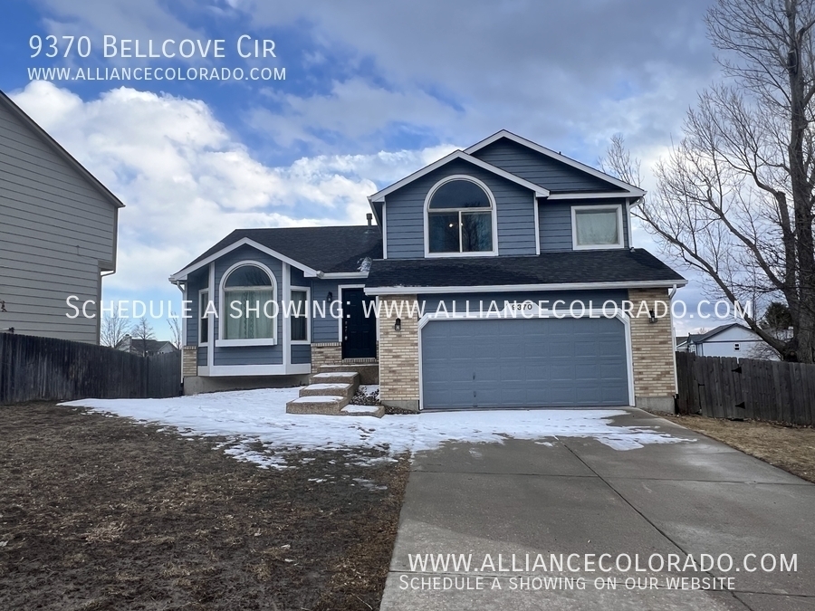 9370 Bellcove Cir in Colorado Springs, CO - Foto de edificio