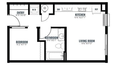 Paragon in Brookings, SD - Foto de edificio - Floor Plan