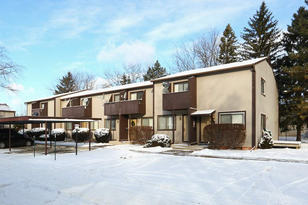 Mason Manor Townhouses & The Meadows in Mason, MI - Foto de edificio