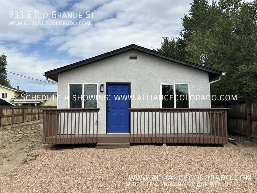 933 E Rio Grande St in Colorado Springs, CO - Building Photo
