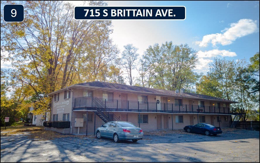 Sandalwood Apartments in Muncie, IN - Building Photo