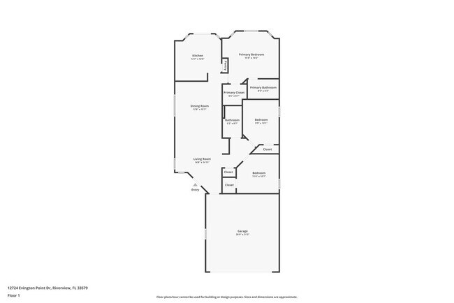 12724 Evington Point Dr in Riverview, FL - Building Photo - Building Photo