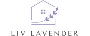 Property Management Company Logo Liv Lavender Property Management