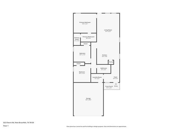 522 Chevre Rd in New Braunfels, TX - Foto de edificio - Building Photo