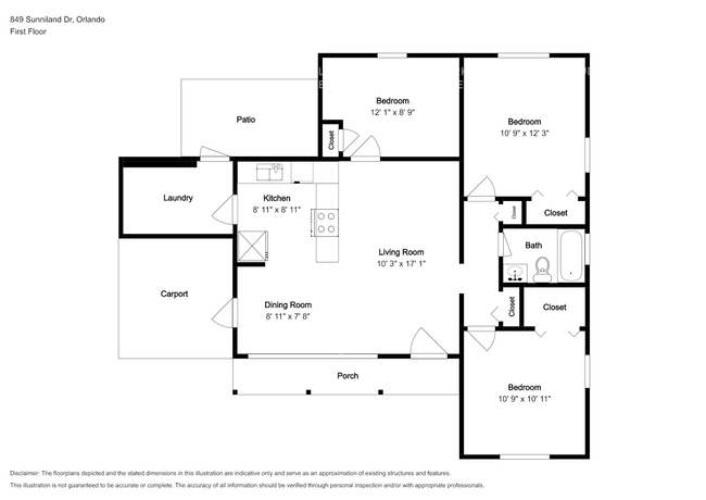 849 Sunniland Dr in Orlando, FL - Building Photo - Building Photo