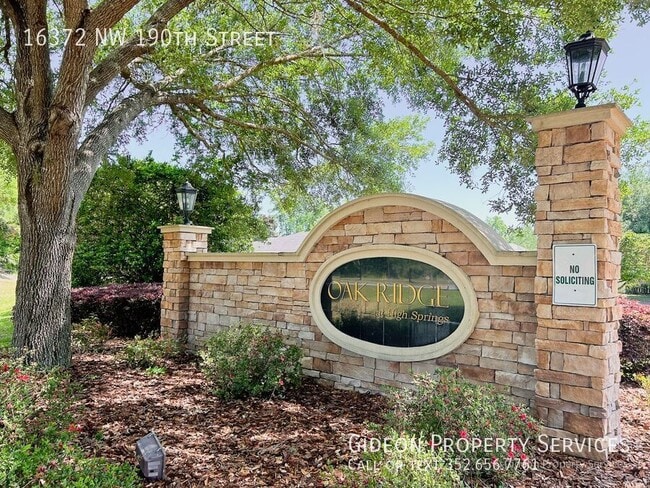 property at 16372 NW 190th St