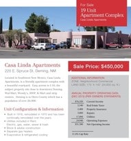 Casa Linda Apartments in Deming, NM - Building Photo