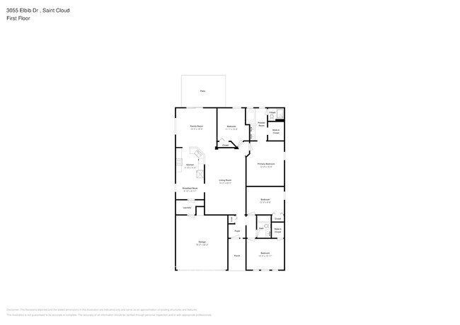 3055 Elbib Dr in St. Cloud, FL - Foto de edificio - Building Photo