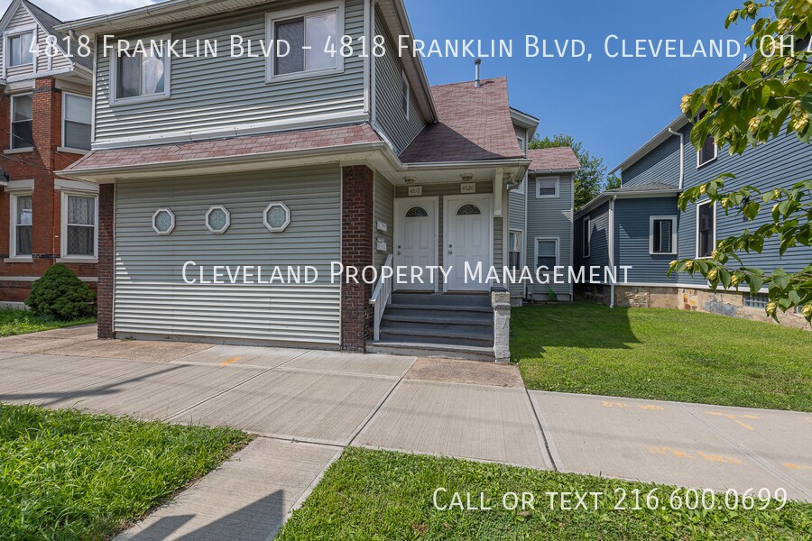 4818 Franklin Blvd in Cleveland, OH - Building Photo