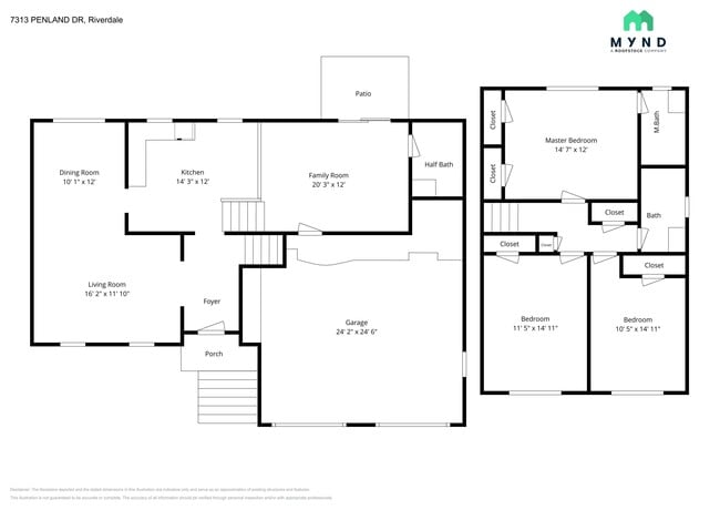 7313 Penland Dr in Riverdale, GA - Building Photo - Building Photo