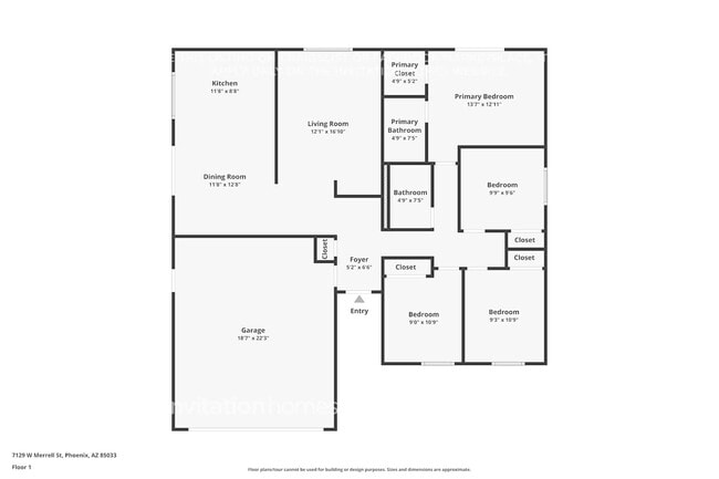 7129 W Merrell St in Phoenix, AZ - Foto de edificio - Building Photo