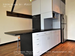 3309 Blake St-Unit -#207 in Denver, CO - Foto de edificio - Building Photo