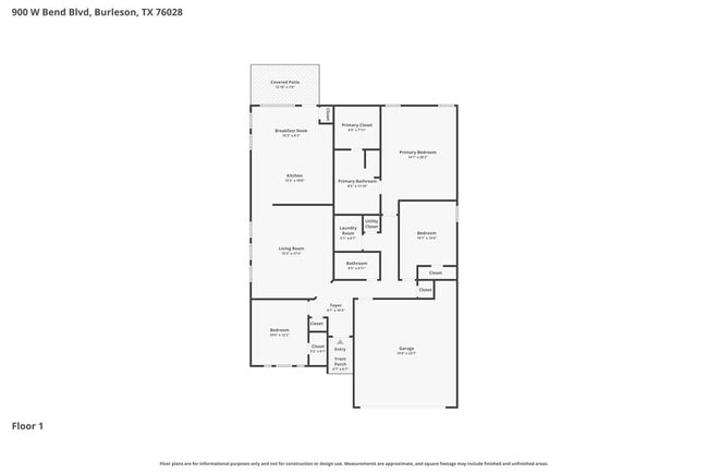 900 W Bend Blvd in Burleson, TX - Foto de edificio - Building Photo