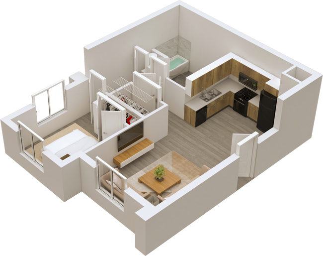 Welcome to Falcon Trace II in Kissimmee, FL - Foto de edificio - Floor Plan