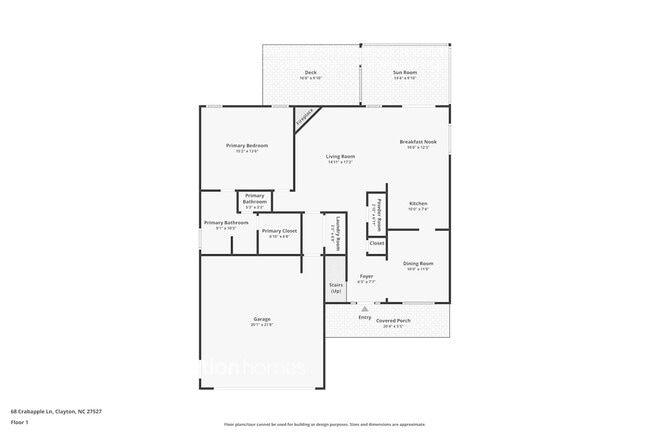 68 Crabapple Ln in Clayton, NC - Foto de edificio - Building Photo