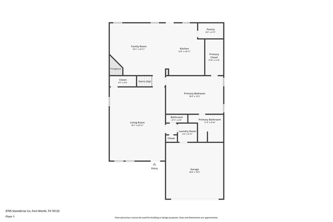 8705 Stonebriar Ln in Fort Worth, TX - Foto de edificio - Building Photo