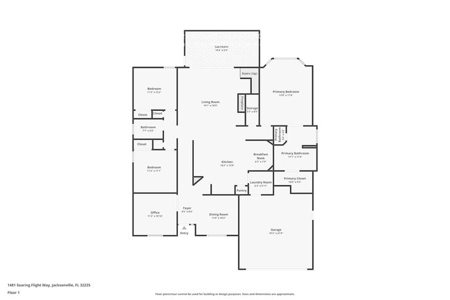 1481 Soaring Flight Way in Jacksonville, FL - Foto de edificio - Building Photo