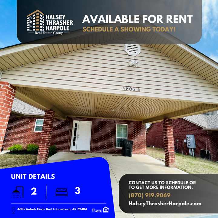 4605 Antosh Cir-Unit -Unit 4 in Jonesboro, AR - Foto de edificio