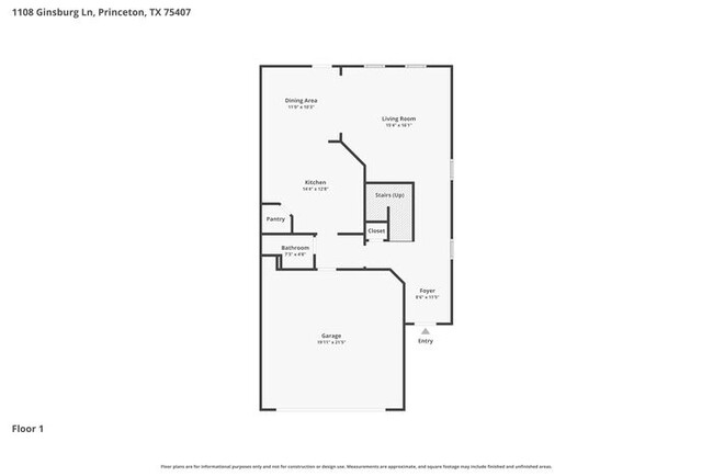 1108 Ginsburg Ln in Princeton, TX - Foto de edificio - Building Photo