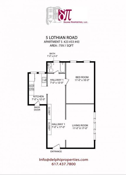 5 Lothian Rd in Boston, MA - Building Photo