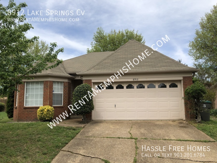 8912 Lake Springs Cove in Memphis, TN - Building Photo