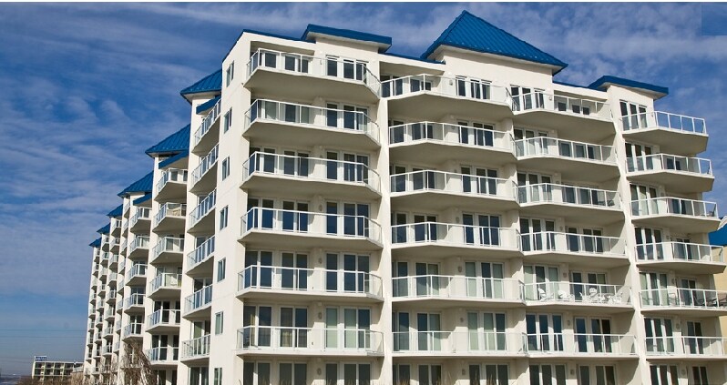 The Meridian in Ocean City, MD - Foto de edificio