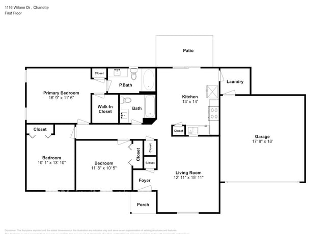 1116 Wilann Dr in Charlotte, NC - Building Photo - Building Photo