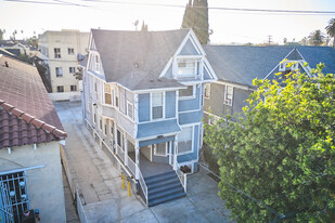 Victorian @ 11th Place in Los Angeles, CA - Building Photo