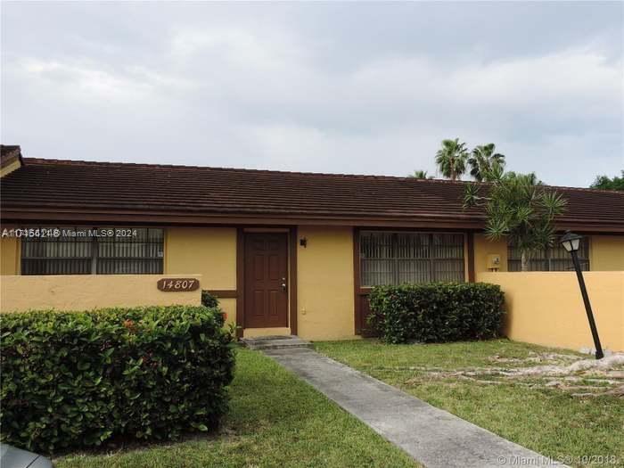 14807 SW 84th Terrace in Miami, FL - Building Photo