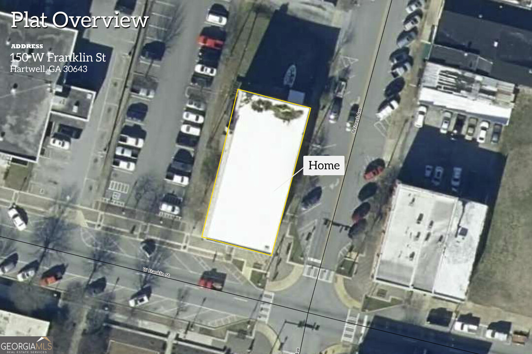 150 W Franklin St in Hartwell, GA - Building Photo