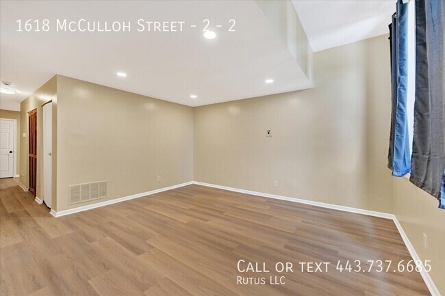 1618 McCulloh St in Baltimore, MD - Building Photo - Building Photo