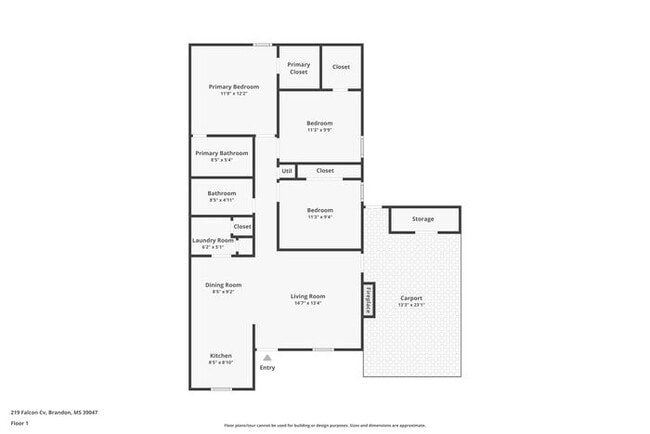 219 Falcon Cove in Brandon, MS - Foto de edificio - Building Photo