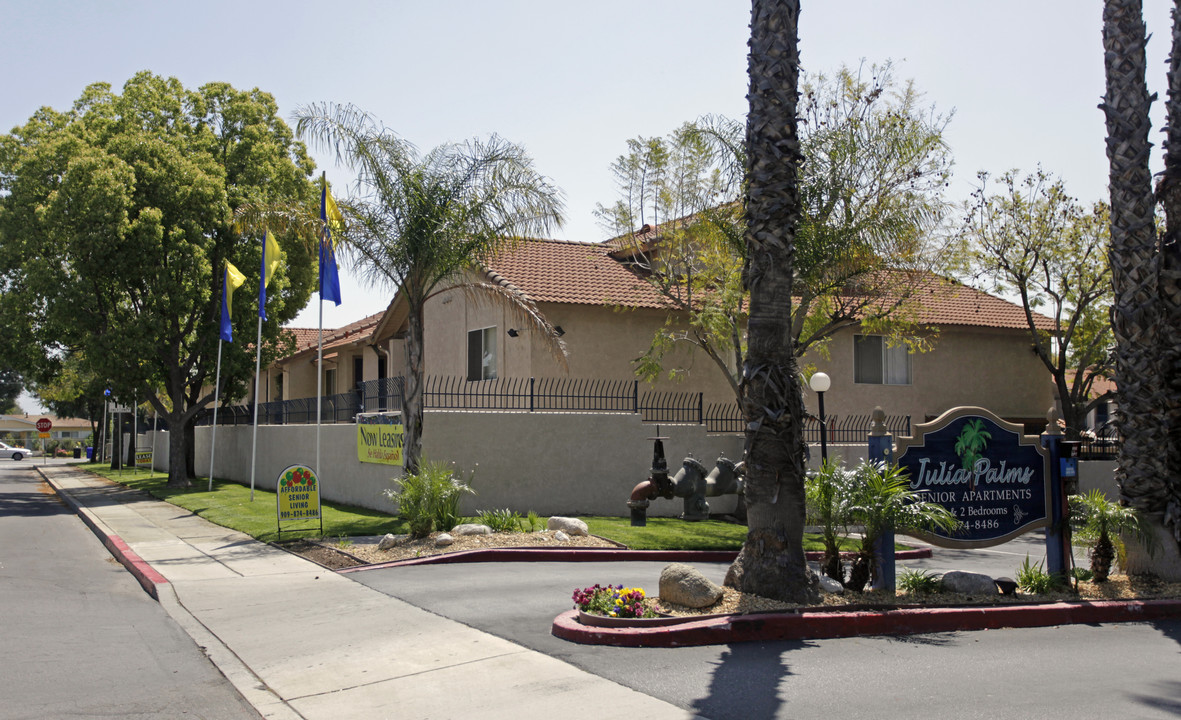 Julia Palms Senior 55+ Apartments in Rialto, CA - Building Photo